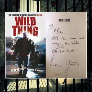 Lew Yates Signed Wild Thing Book