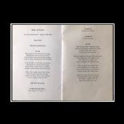 Charlie Kray Funeral Order Of Service (2000)