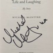 Signed Micahel McIntrye Hardback Book