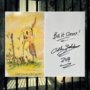 Charlie Bronson/Salvador Signed Print