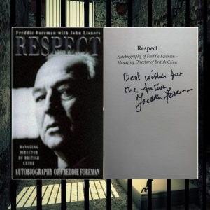 Signed Freddie Foreman Book