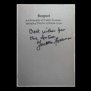 Signed Freddie Foreman