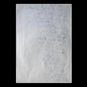 Reg Kray Handwriting