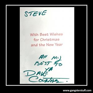 Dave Courney Signed