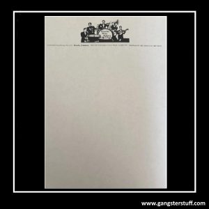 Charlie Kray letterhead