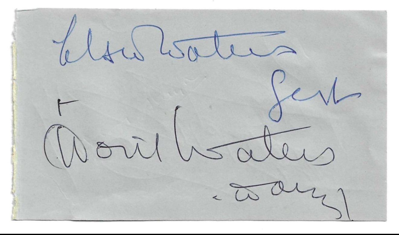 Freddie Mills Signed