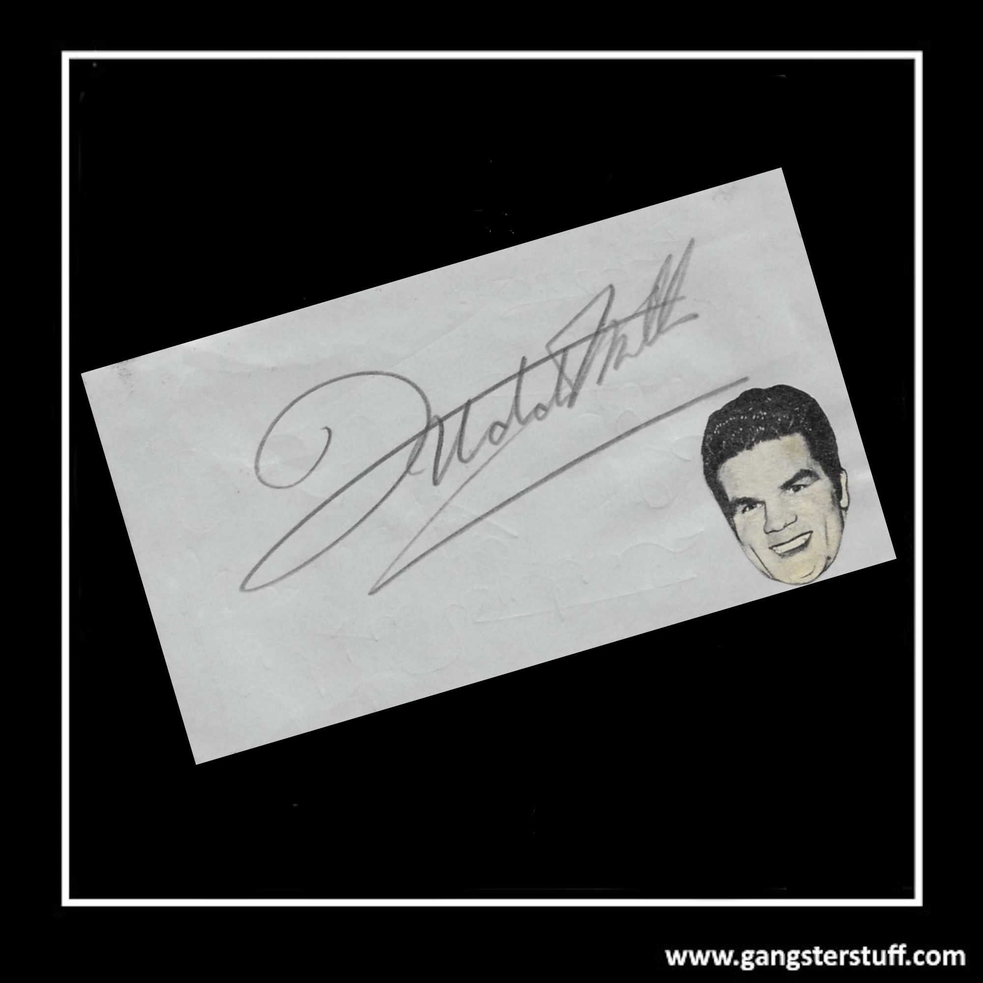 Freddie Mills Signed