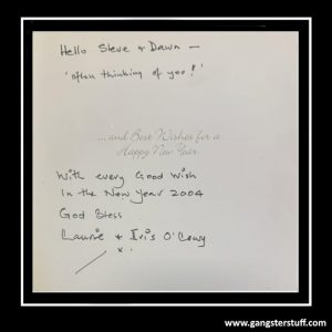 Laurie O'Leary Signed