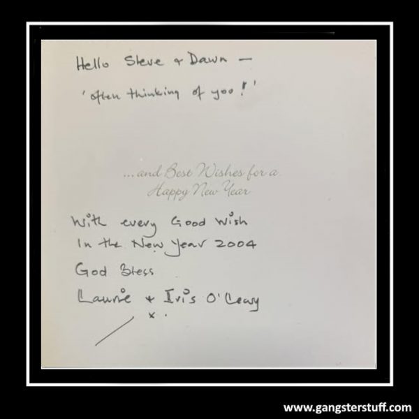 Laurie O'Leary Signed