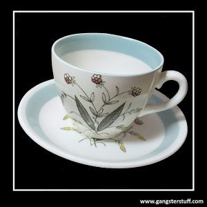1960's Kray-Style Teacup & Saucer