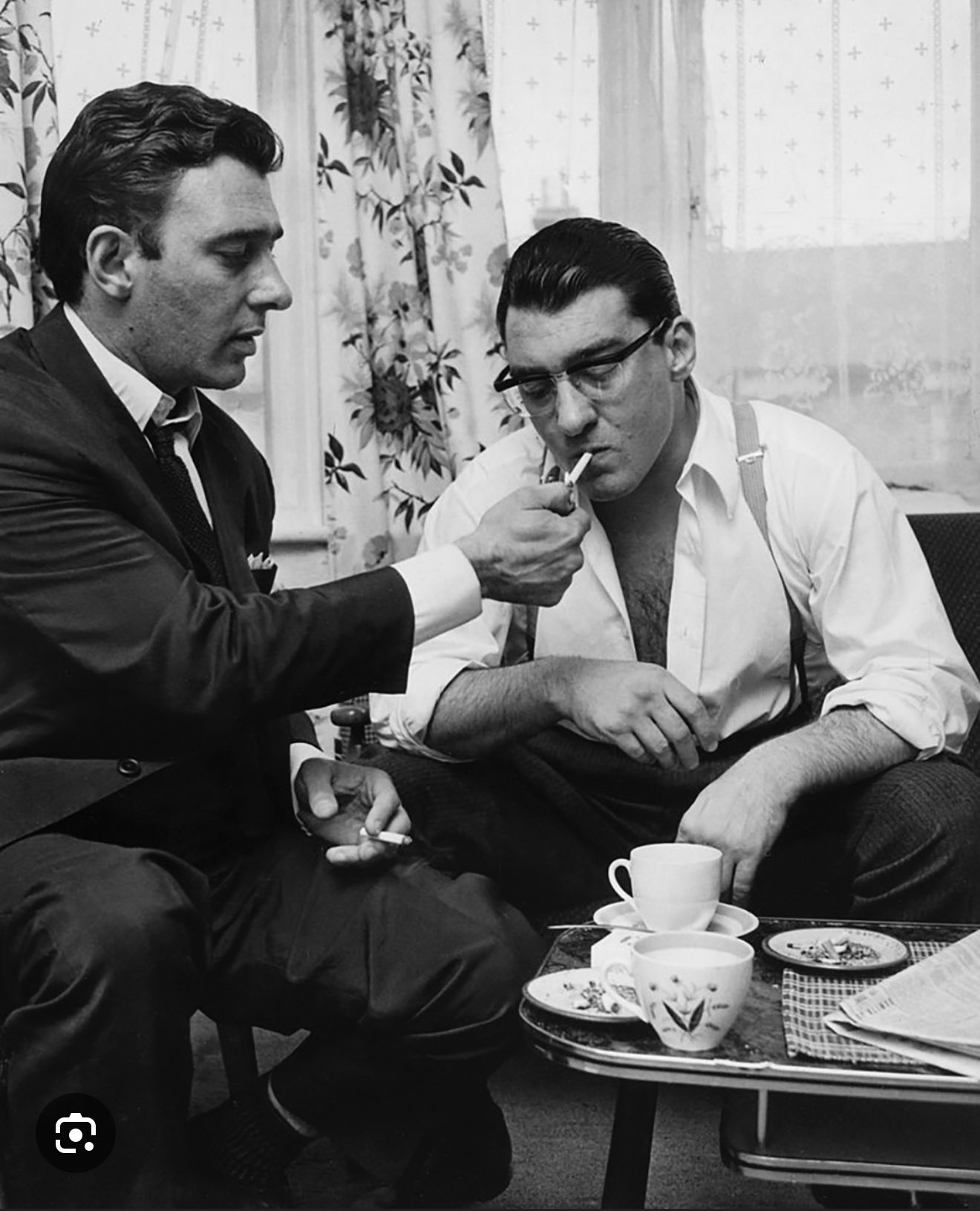 Kray Twins Tea Cup & Saucer