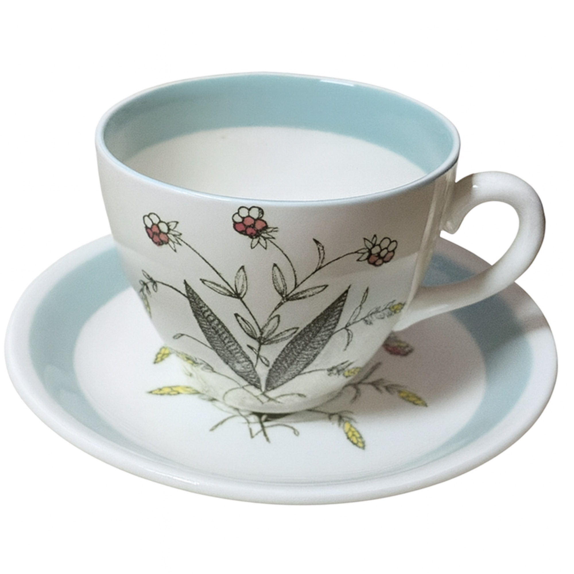 VINTAGE 1960's KRAY STYLE TEACUP & SAUCER - Image 2