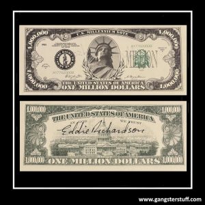 HAND SIGNED EDDIE RICHARDSON BANKNOTE