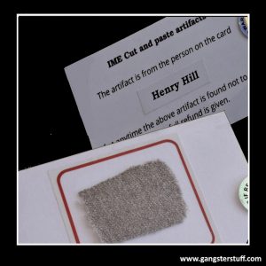 GOODFELLA'S HENRY HILL JACKET FABRIC SWATCH