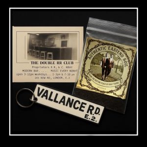 KRAY GRAVE SOIL DOUBLE RR CLUB CARD & KEYRING