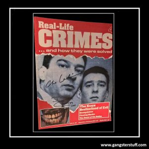 CHRIS LAMBRIANOU & DAVE COURTNEY SIGNED MAGAZINE