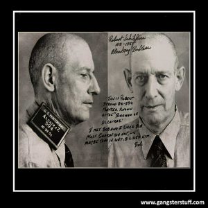 SIGNED ROBERT SCHIBLINE ALCATRAZ PRINT(A)