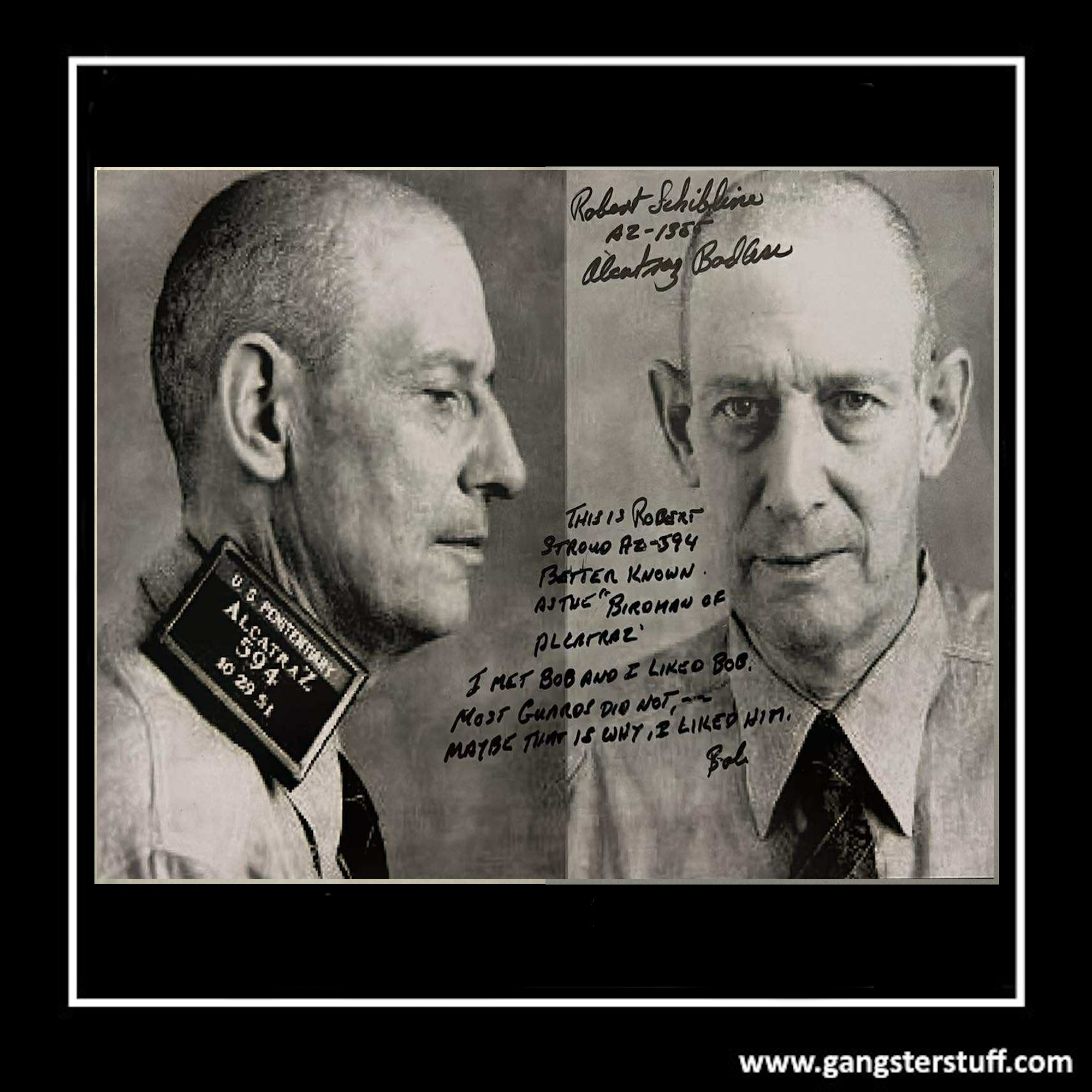 SIGNED ROBERT SCHIBLINE ALCATRAZ PRINT(A)