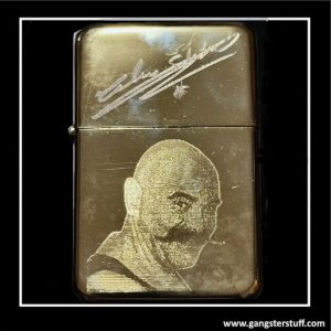 CHARLIE BRONSON SALVADOR ENGRAVED FLIP TOP LIGHTER