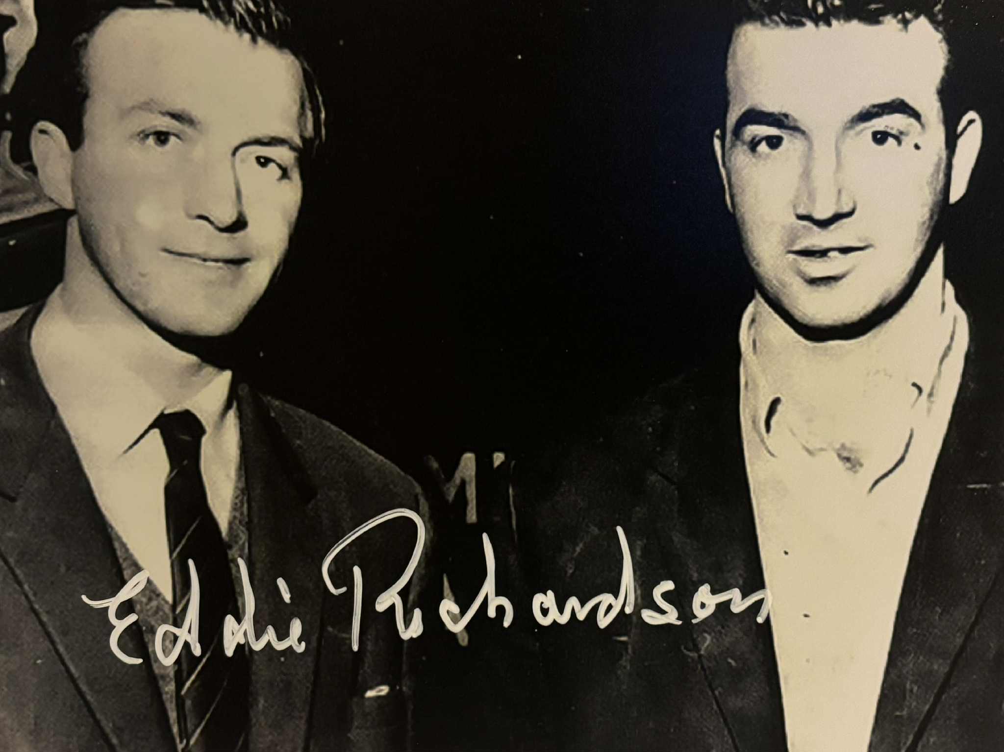 Signed Eddie Richardson