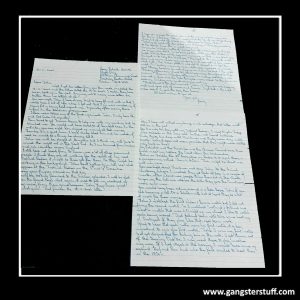 Harry Roberts Letter