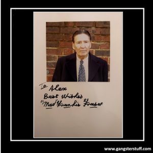 Signed Mad Frankie Fraser