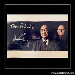 A4 SIGNED EDDIE RICHARDSON & BERNARD O'MAHONEY + COA