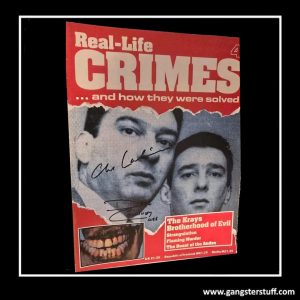 CHRIS LAMBRIANOU & DAVE COURTNEY SIGNED MAGAZINE