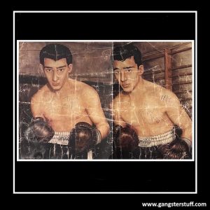 HAND SIGNED REG KRAY A2 SIZE RON REG BOXING POSTER