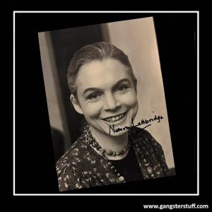 HAND SIGNED NEMONE LETHBRIDGE KRAYS BARRISTER PHOTO + COA