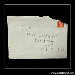 HAND WRITTEN REG KRAY ENVELOPE (A)