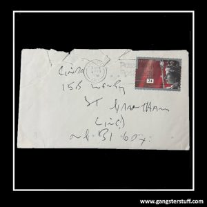 HAND WRITTEN REG KRAY ENVELOPE (B)